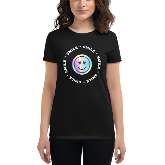 Women's 'Smile' Fashion Fit Tee