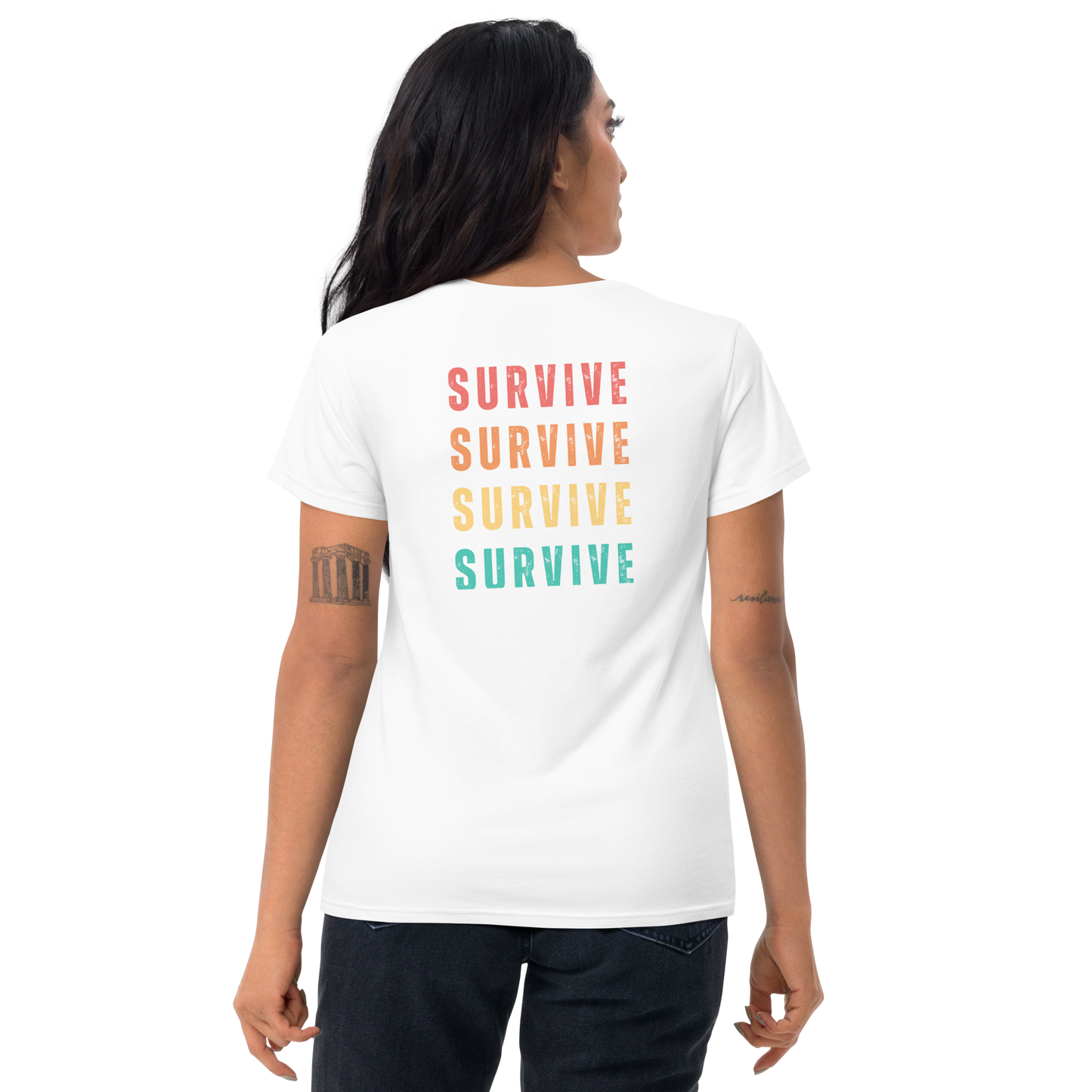 Women's 'Survive' Fashion Fit Tee