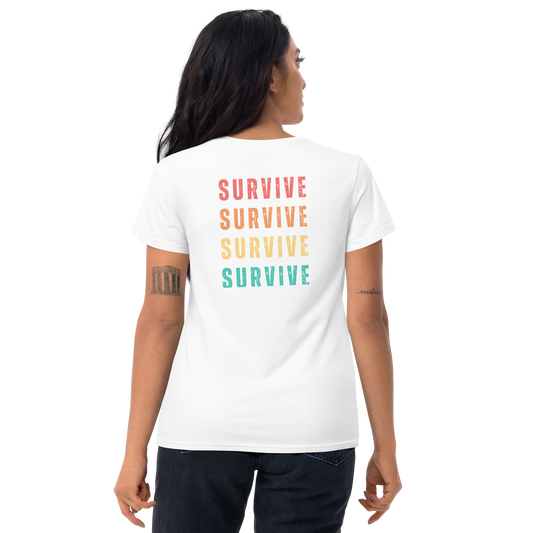 Women's 'Survive' Fashion Fit Tee