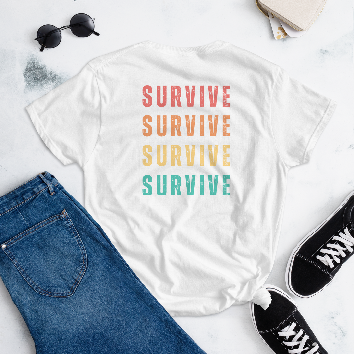 Women's 'Survive' Fashion Fit Tee